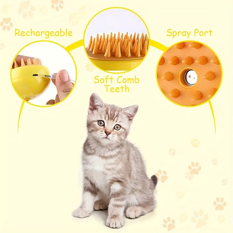 Steamy Pet Brush